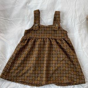 Tullabee Girls Brown fall dress 3t